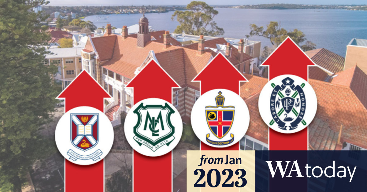 Perth’s top private schools hike prices to more than 30,000 in 2023
